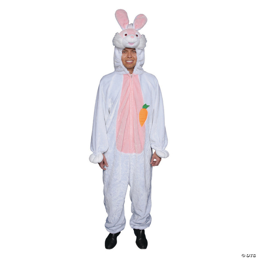 Adult's Bunny Mascot Costume Image