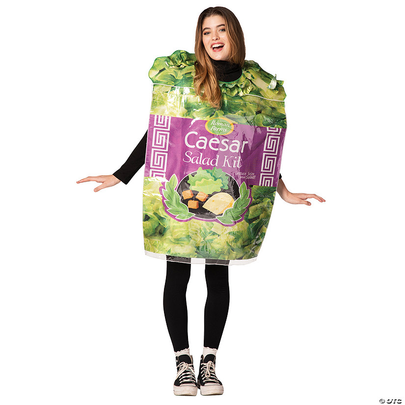 Adults Caesar Salad Kit Costume Image