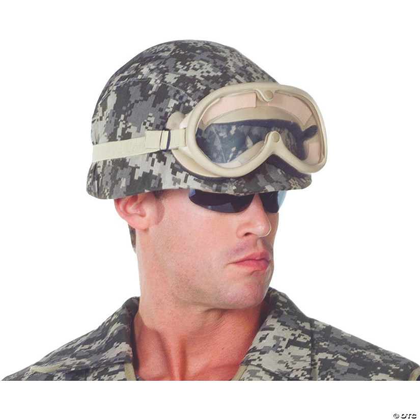 Adults Camouflage Army Helmet Image