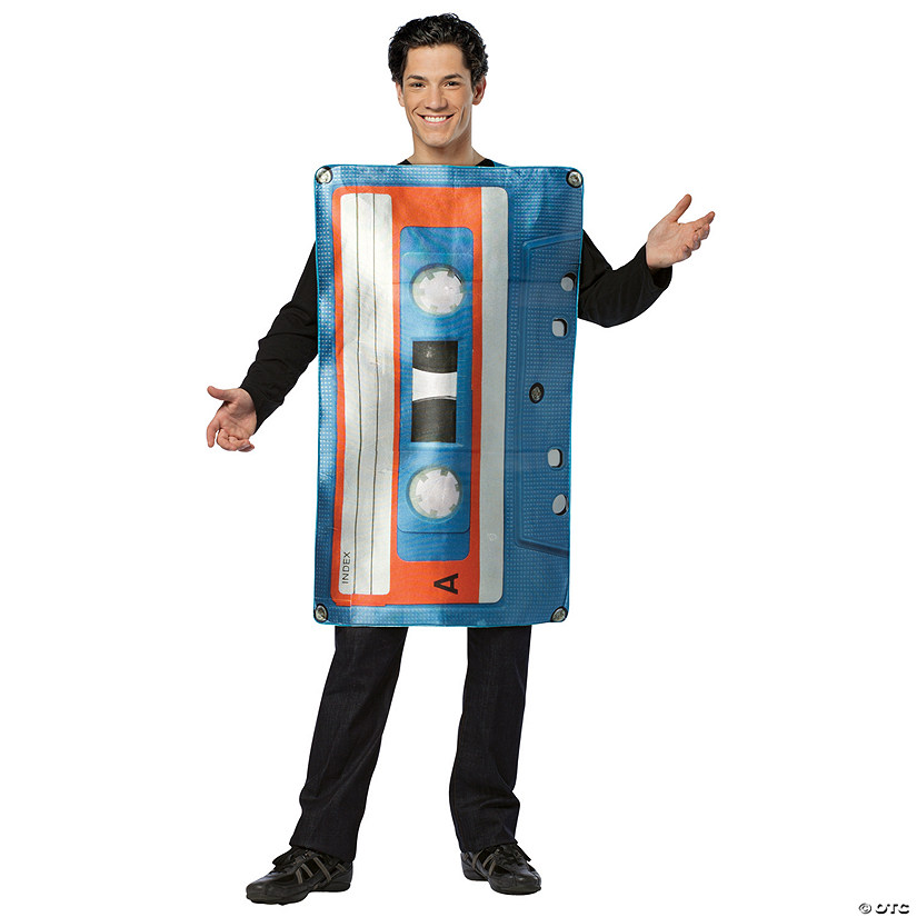Adults Cassette Tape Costume Image