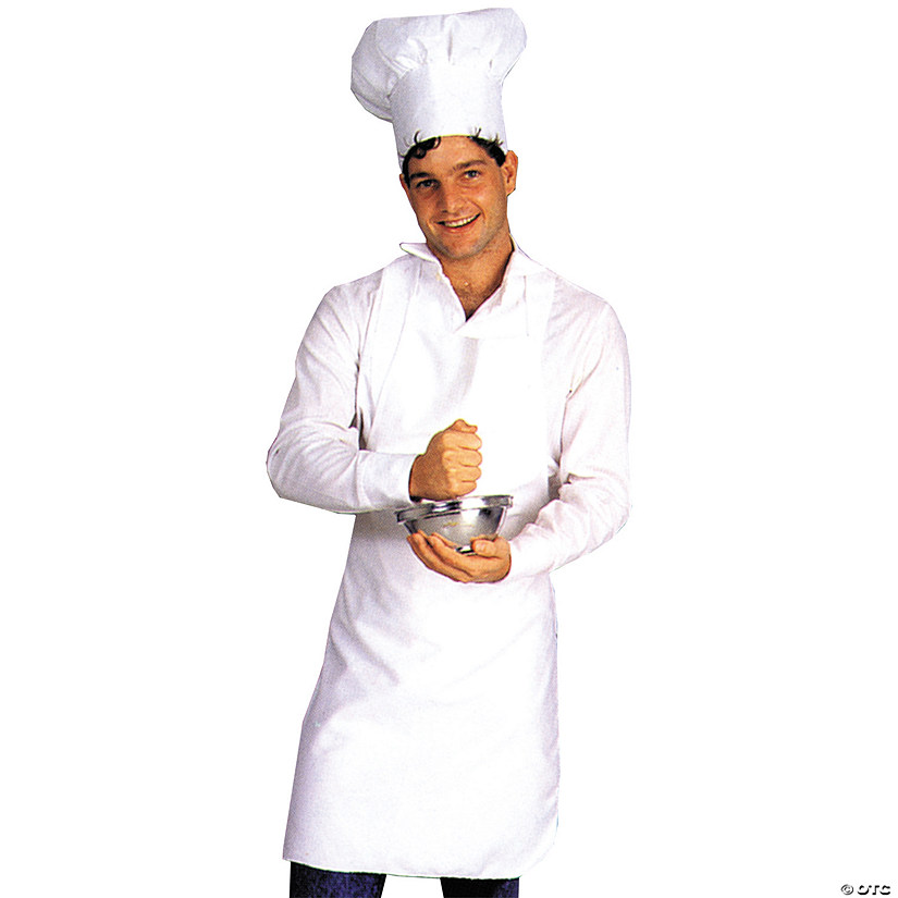 Adults Chef Apron Costume Image