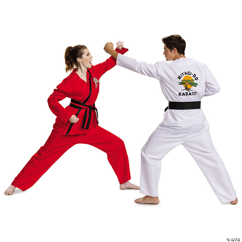 Adults Classic Cobra Kai Eagle Fang Costume Image