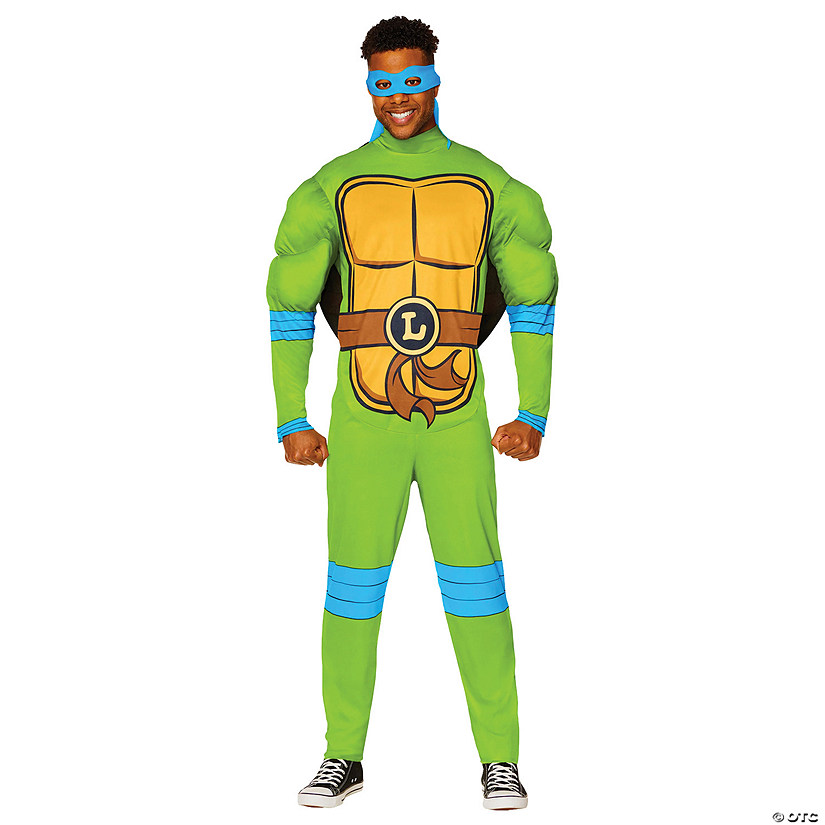 Adults Classic Teenage Mutant Nija Turtles Leonardo Costume Image