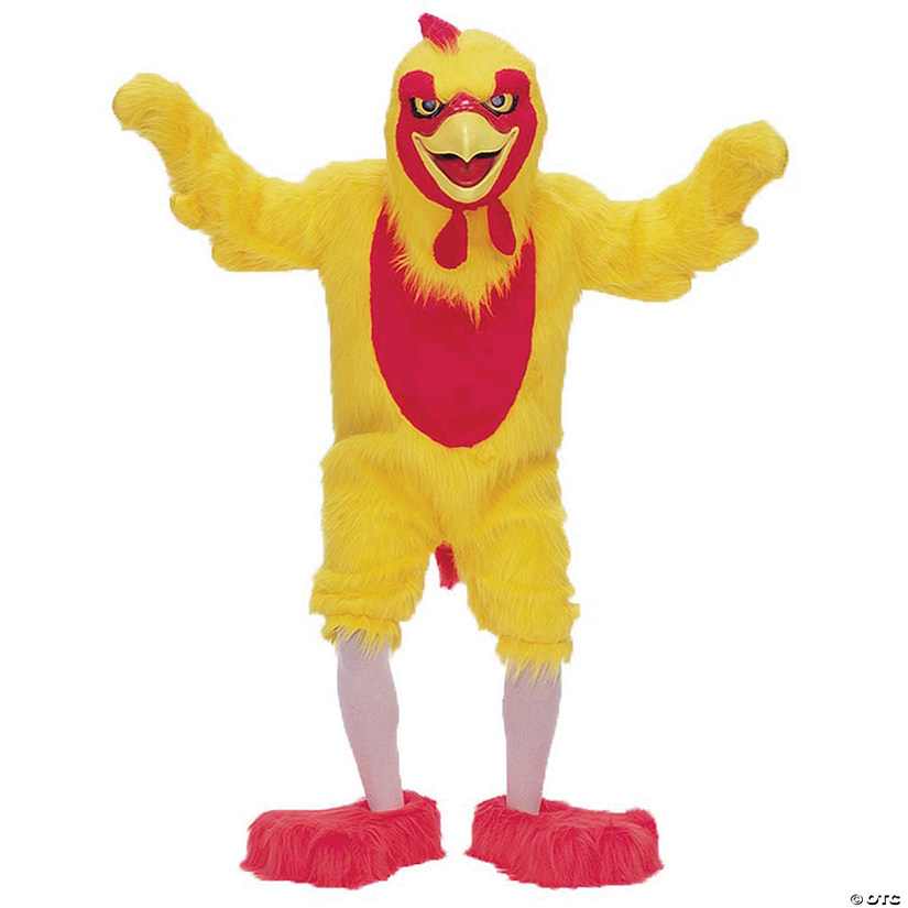 Adult's Complete Chicken Mascot Costume Image