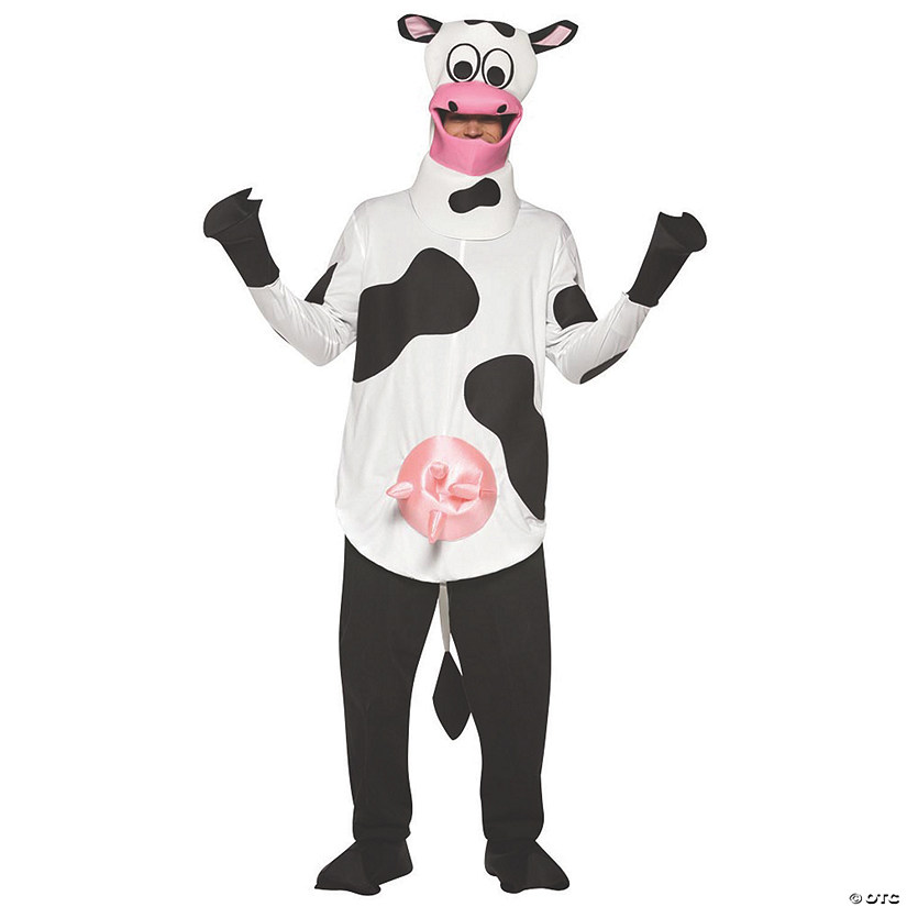 Adults Cow Costume Image