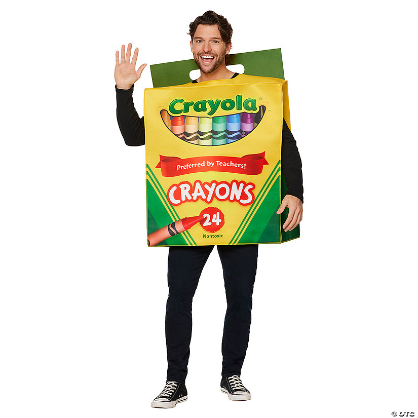 Adults Crayola&amp;#174; Crayon Box Foam Costume - One Size Image