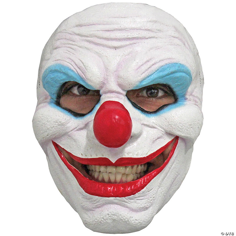 Adult's Creepy Smile Clown Mask Image