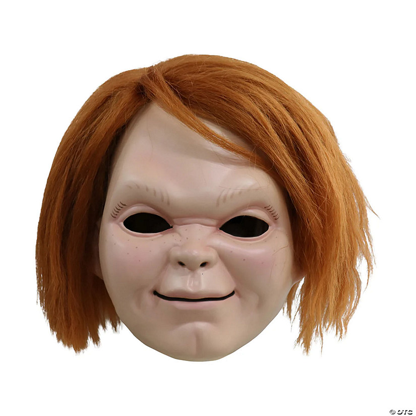 Adult's Curse Of Chucky&#8482; Plastic Halloween Mask Image