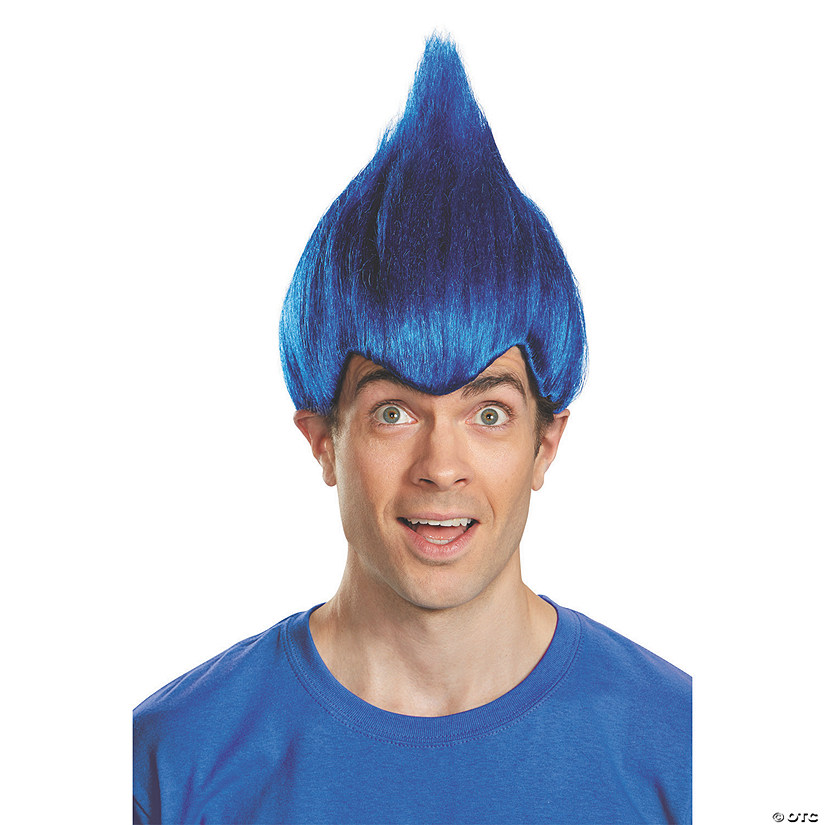 Adult's Dark Blue Wacky Wig Image