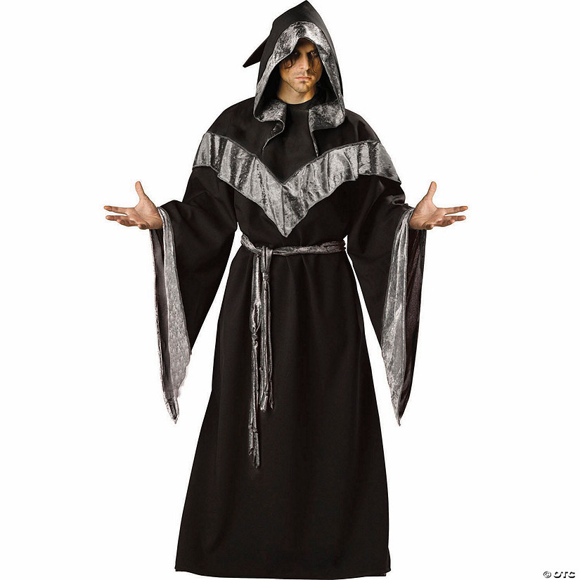 Adults Dark Sorcerer Robe Costume - One Size Image