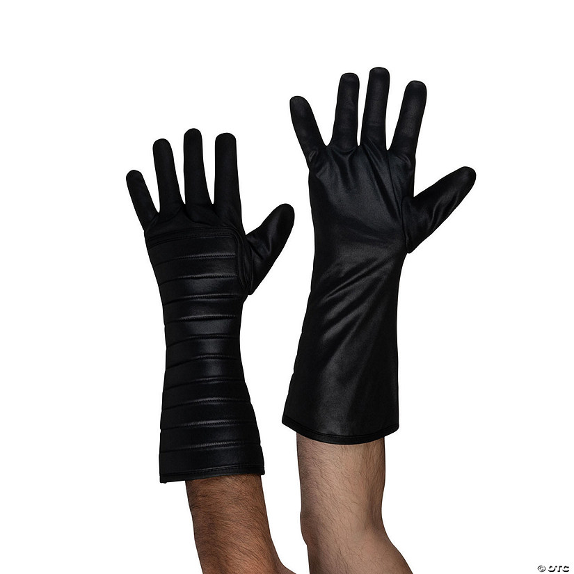Adults Deluxe Darth Vader Gloves Image