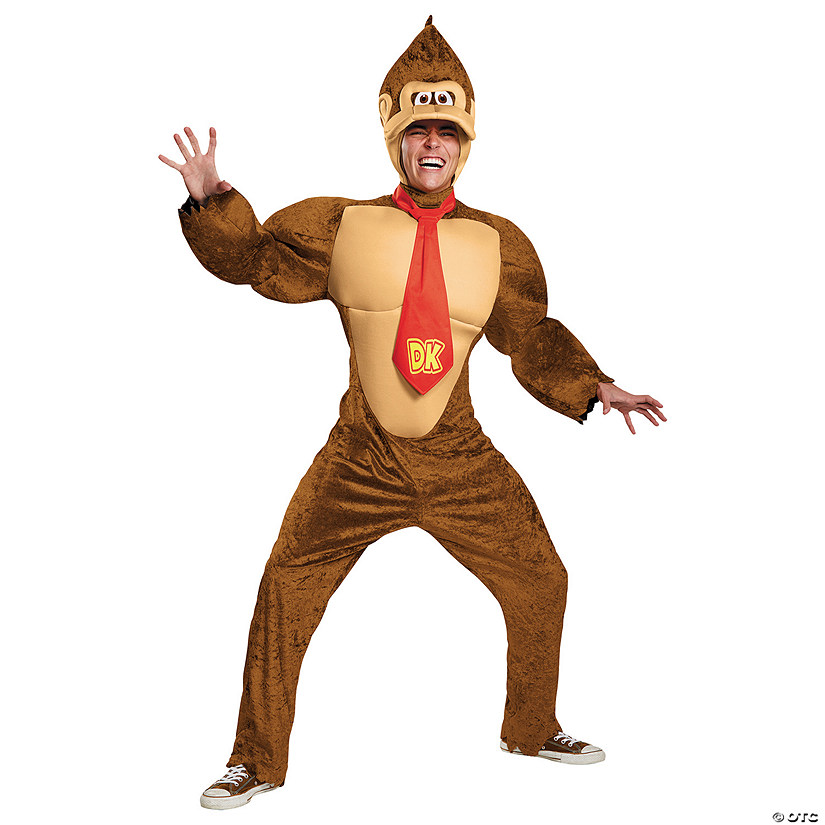 Adults Deluxe Donkey Kong Costume Image