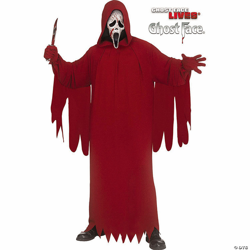 Adults Deluxe Ghost Face&amp;#174; Crimson Costume - One Size Image