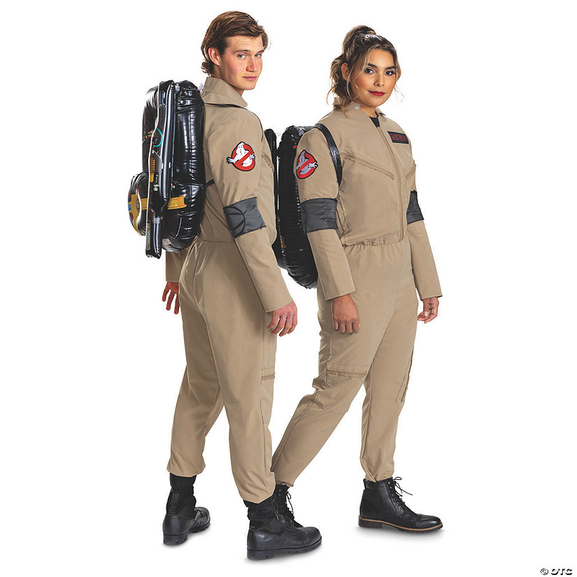 Adults Deluxe Ghostbusters: Frozen Empire&amp;#8482; Flight Suit Costume Image