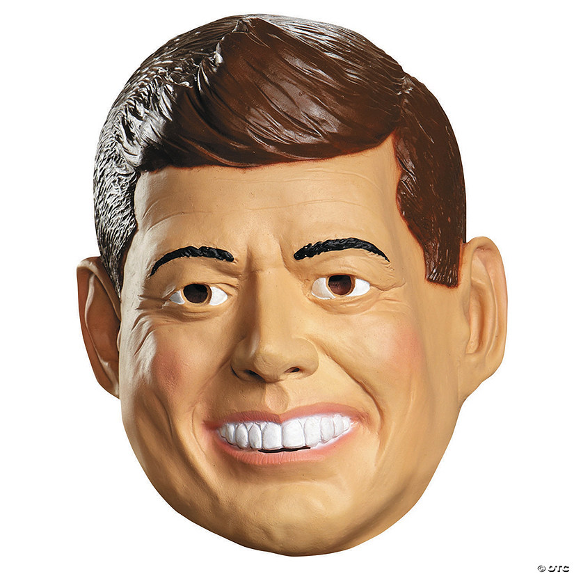 Adult's Deluxe Kennedy Mask Image