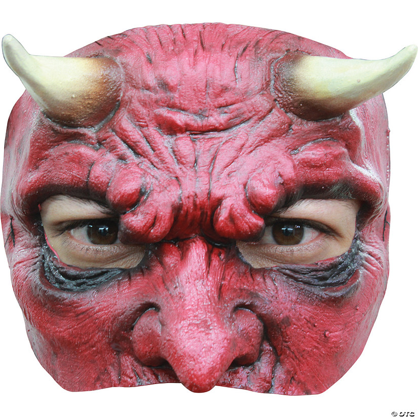 Adult's Devil Half Mask Image