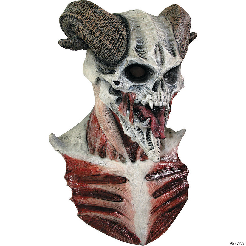 Adults Devil Skull Mask & Chest Image