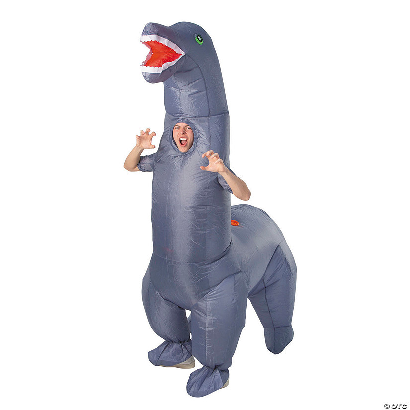 Adults Diplodocus Dinosaur Inflatable Costume Image