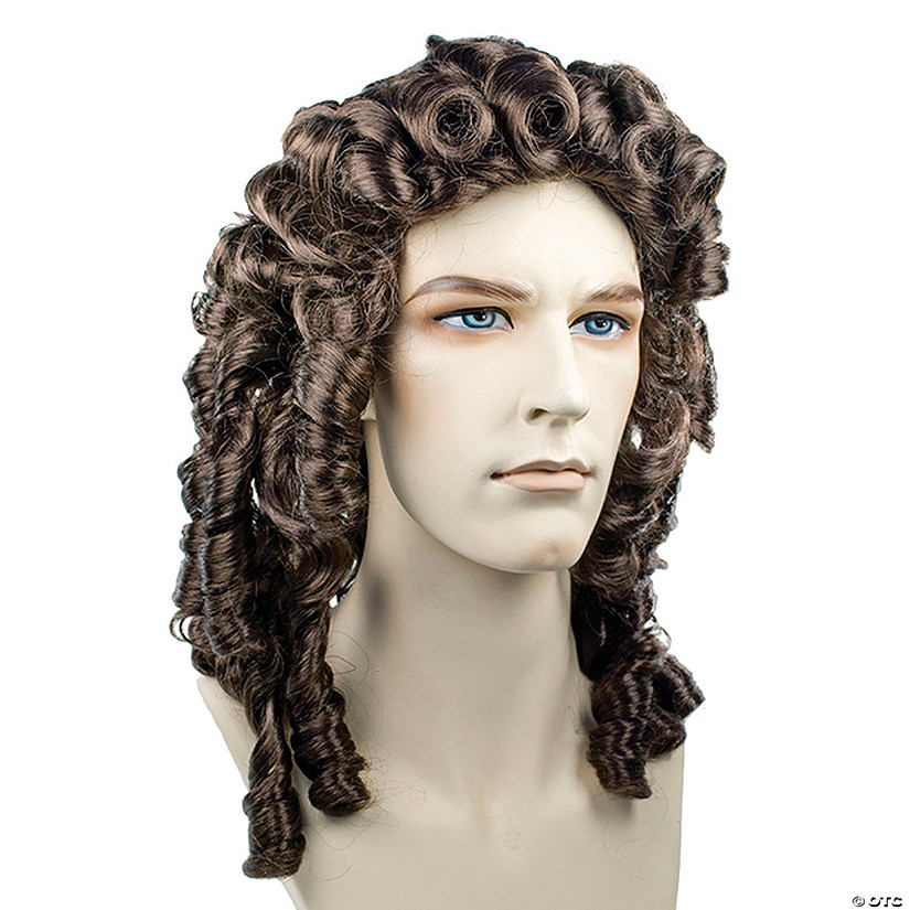 Adults Discount Alonge Long-Haired Curled Wig Image
