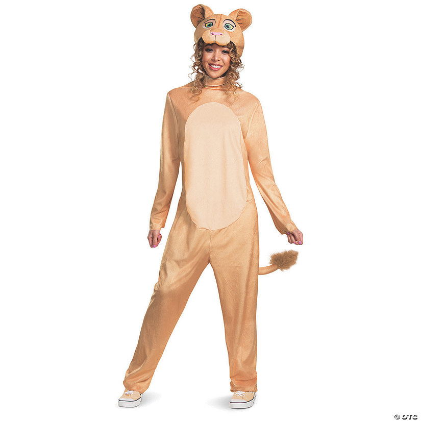 Adults Disney's Lion King Nala Jumpsuit Costume Image