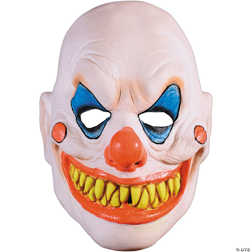 Adults Don Post Studios Demented Clown Half Mask - One Size Image