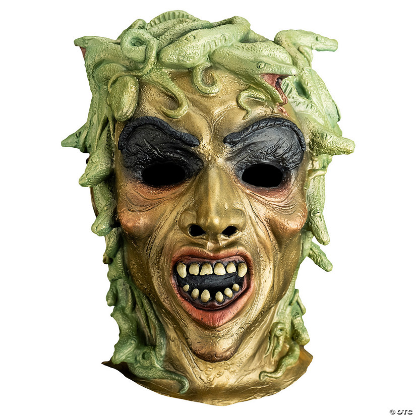 Adults Don Post Studios&amp;#8482; Medusa Overhead Latex Mask Image