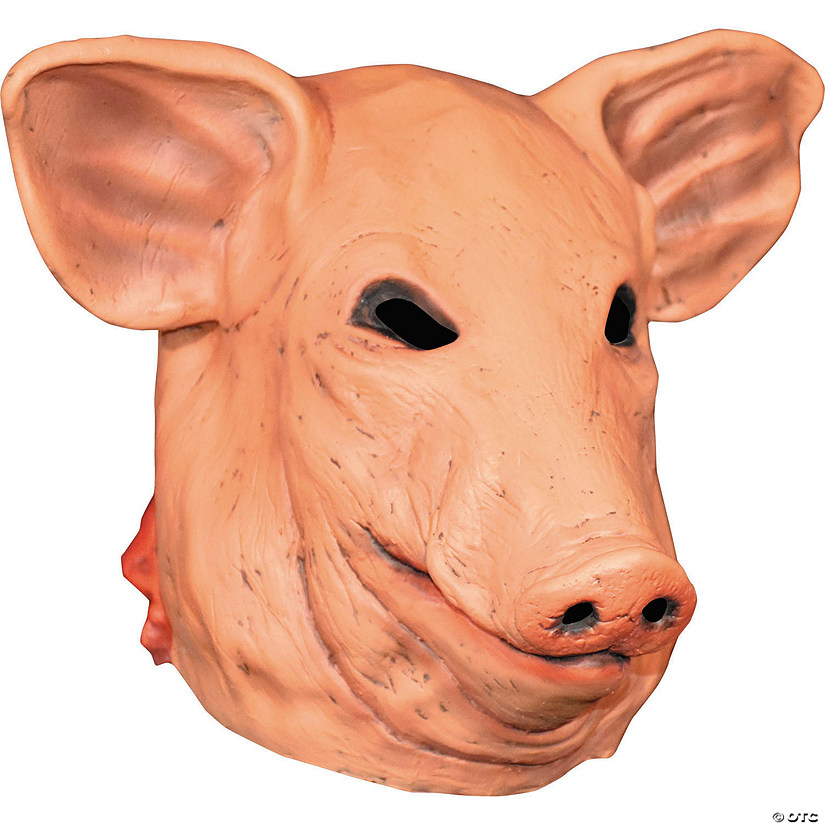 Adults Don Post Studios Pig Overhead Latex Mask - One Size Image