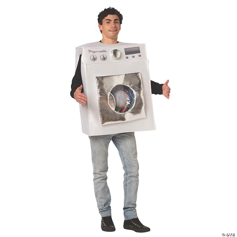 Adults Dryer Machine Costume - One Size Image