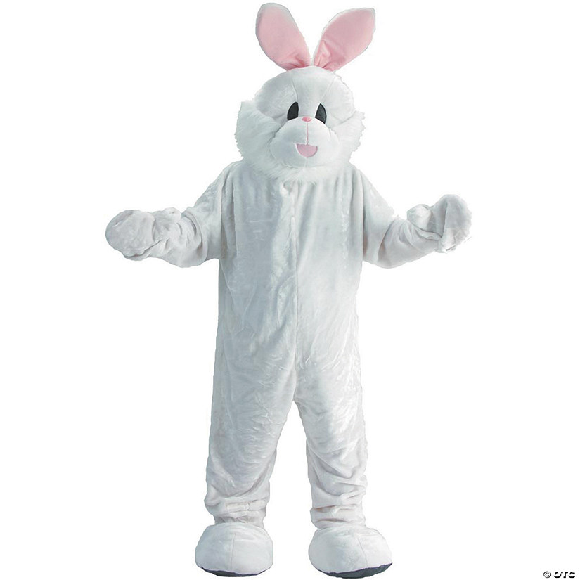Adult's Easter Bunny Mascot Costume Image