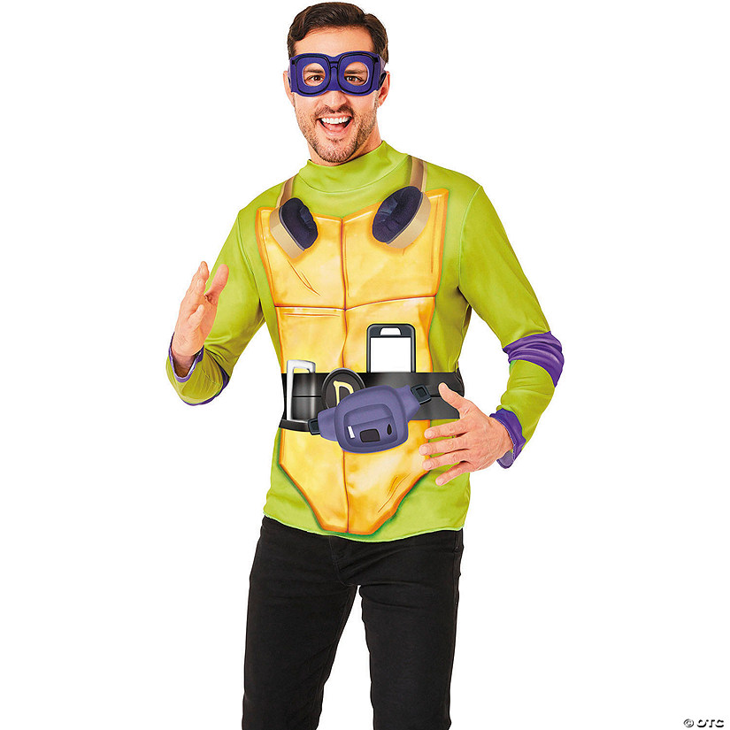 Adults Easy Wear Tales of the Teenage Mutant Ninja Turtles&amp;#8482; Donatello Costume Kit - One Size Image