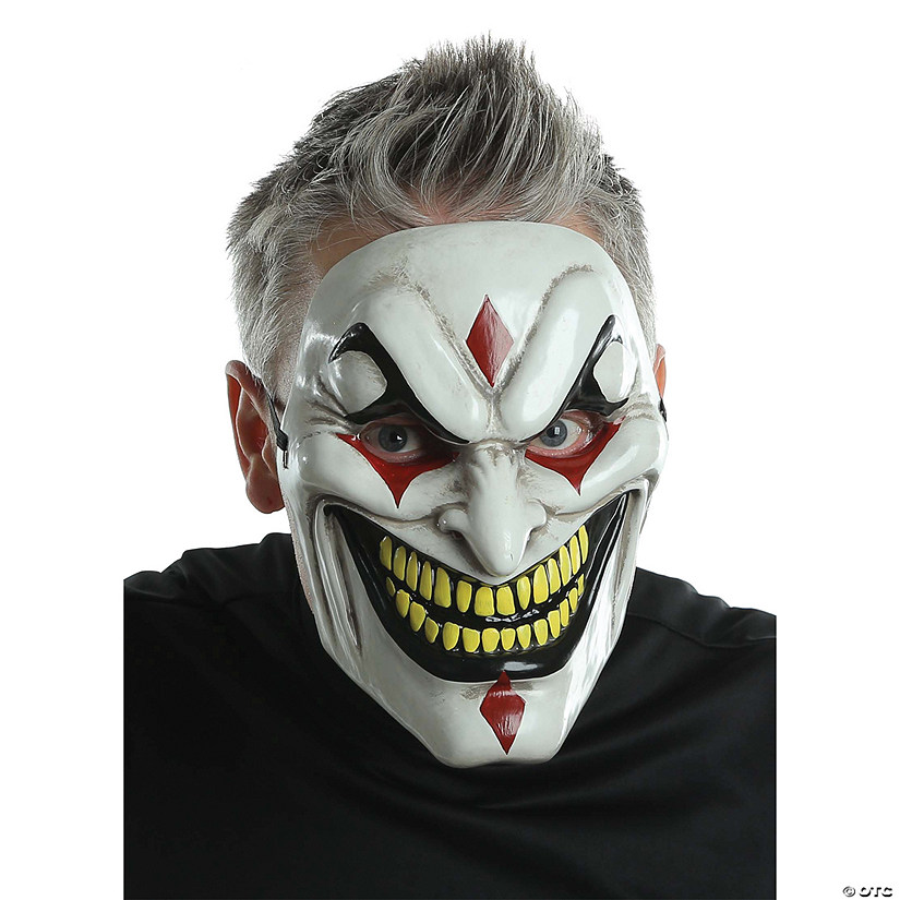 Adult's Evil Jester Mask Image