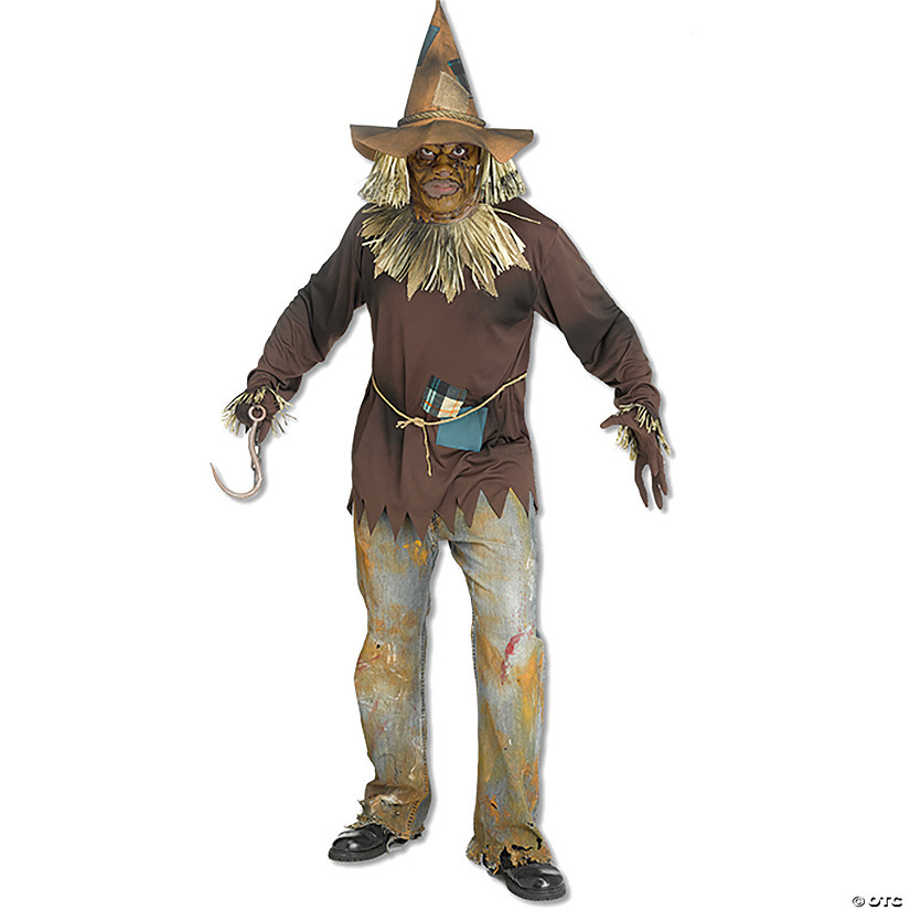 Adults Evil Scar-Crow Costume Image