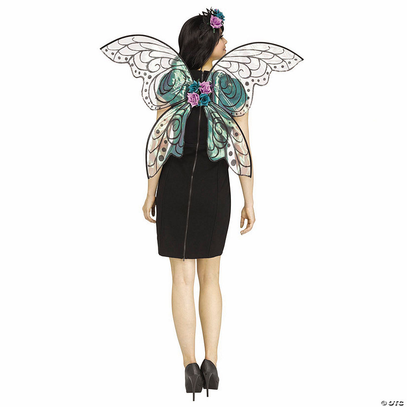 Adults Fantasy Fairy Sparkle Wings - One Size Image