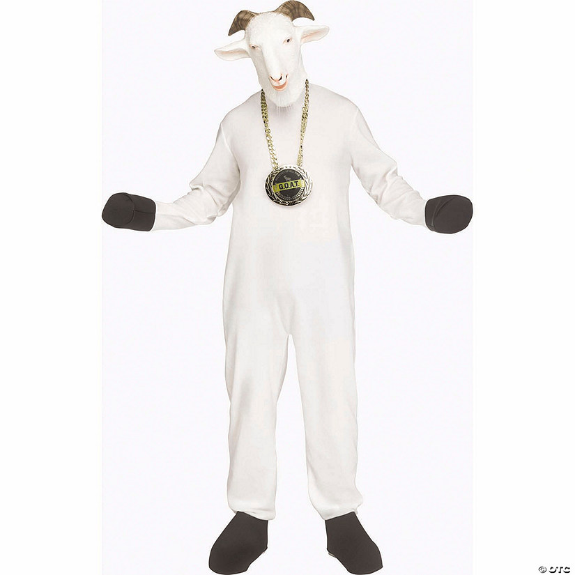 Adults G.O.A.T. Jumpsuit Costume - One Size Image