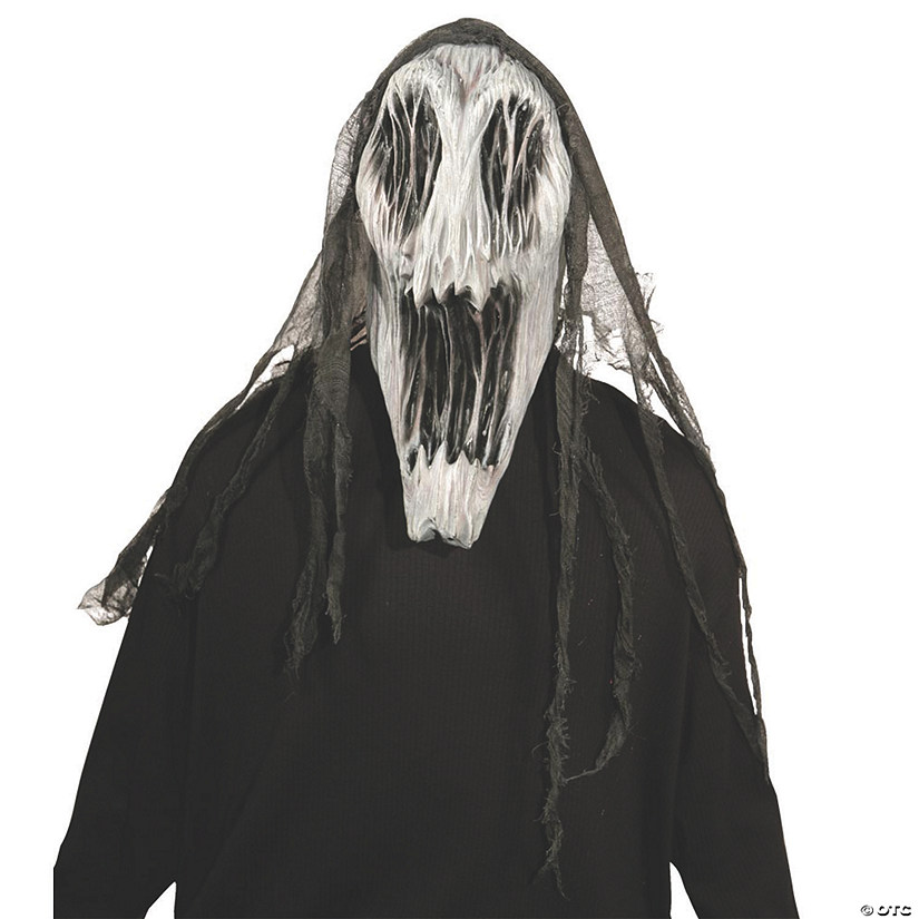 Adult's Gaping Wraith Halloween Mask Image