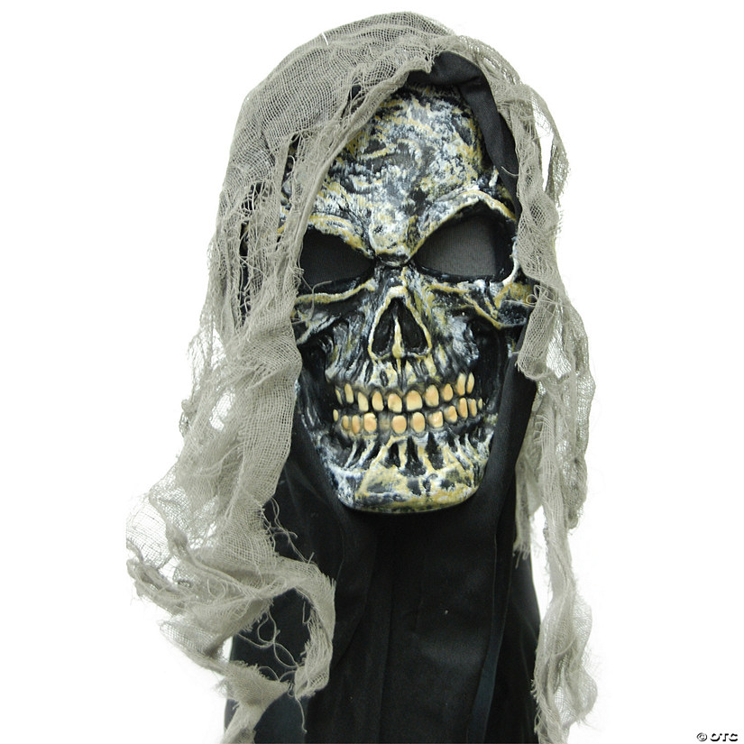 Adults Gauze Skull Mask And Crypt Creature Mask Image