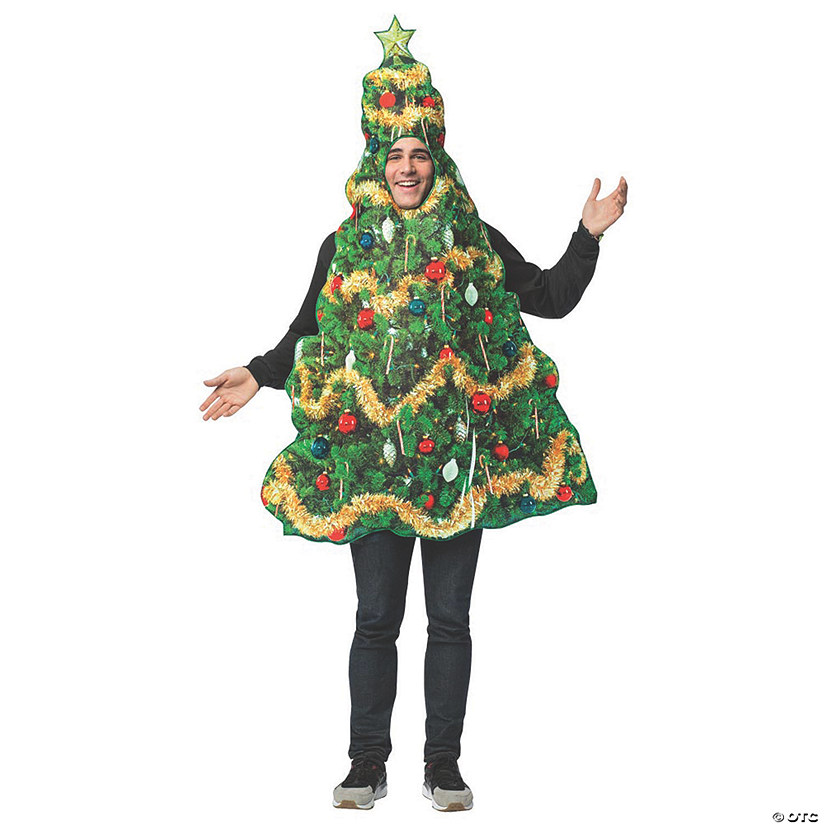 Adult's Get Real Christmas Tree Costume Image