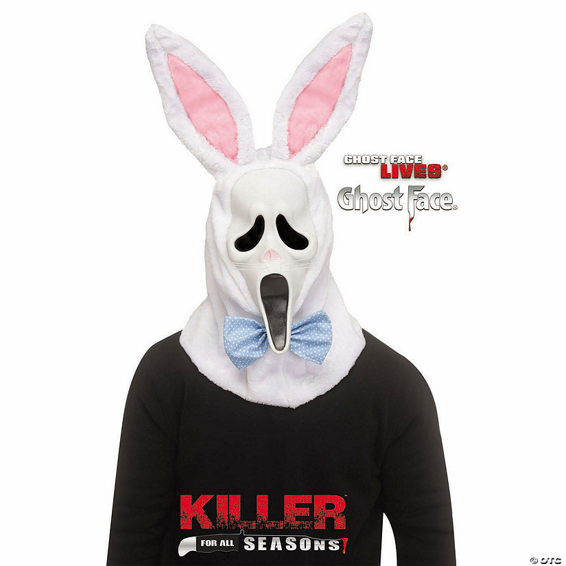 Adults Ghost Face&amp;#174; Easter Bunny Full Face Mask Image