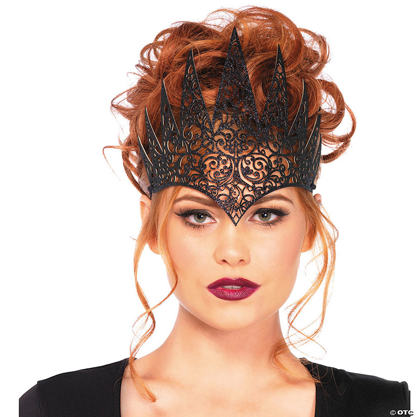 Adults Glitter Die-Cut Royal Crown Image