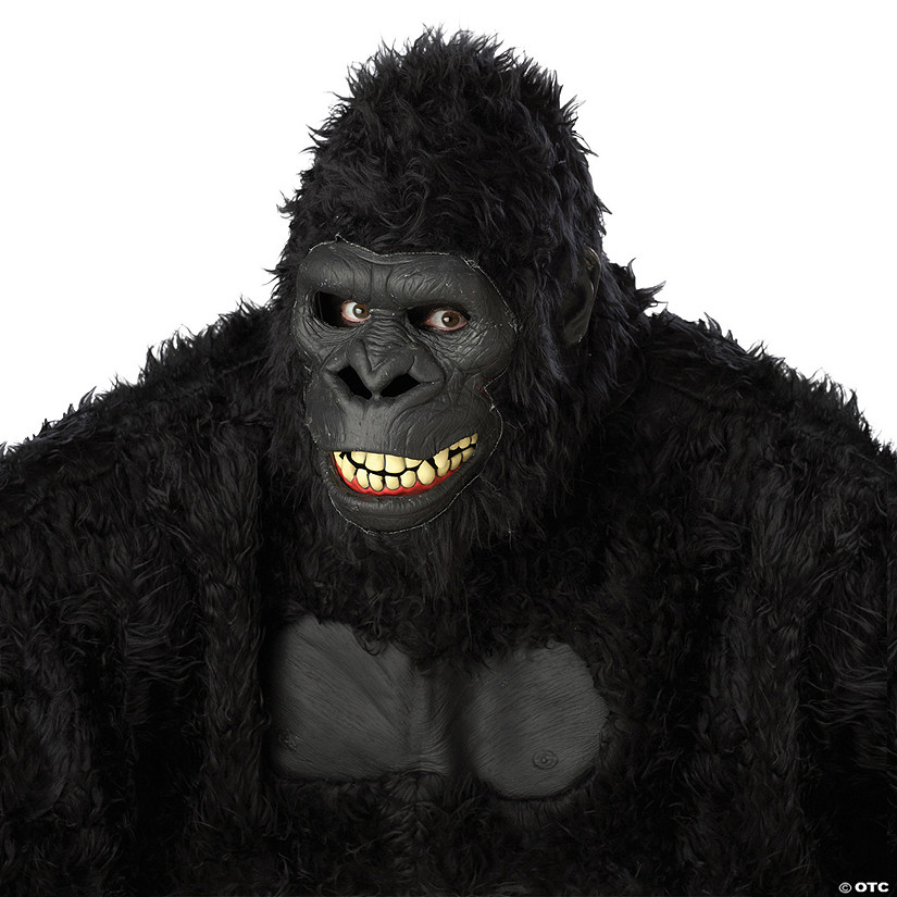 Adult's Goin Ape Gorilla Animotion Mask Image
