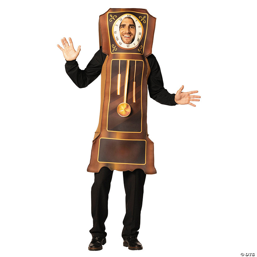 Adults Grandfather Clock Tunic Costume - One Size Image