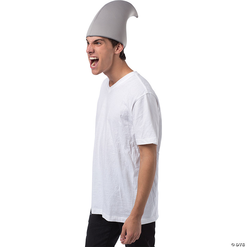 Adults Gray Shark Fin Hat Image