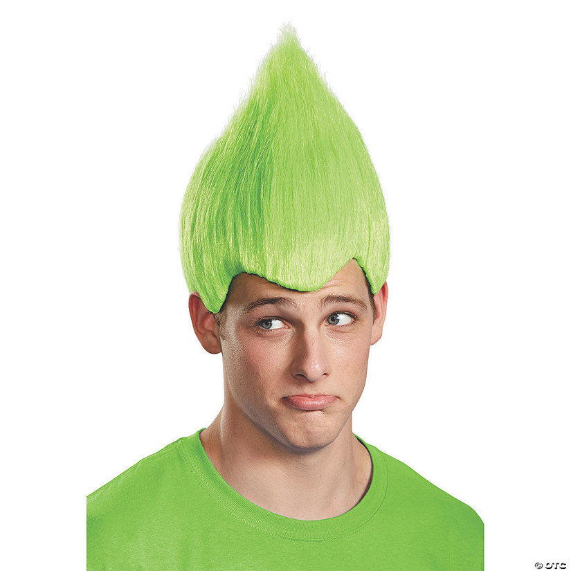 Adult's Green Wacky Wig Image