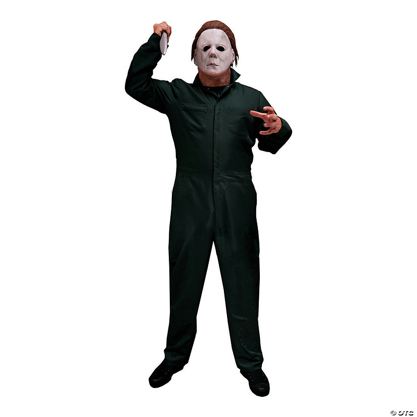 Adults Halloween II&#8482; Deluxe Michael Myers Coveralls - Large Image