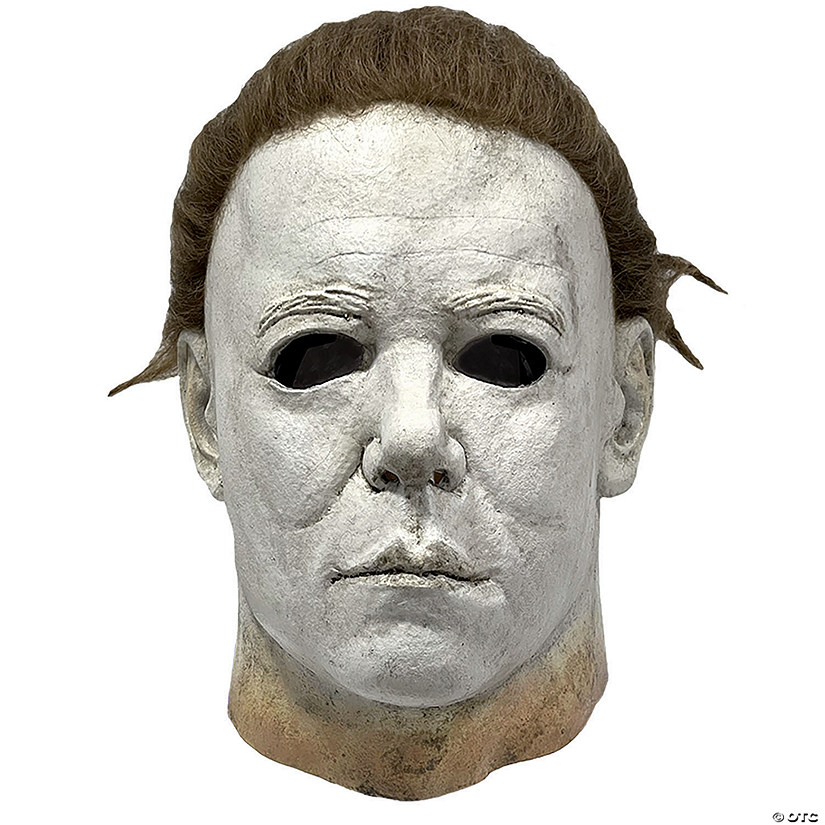 Adults Halloween II&amp;#8482; Michael Myers Aged Overhead Mask Image