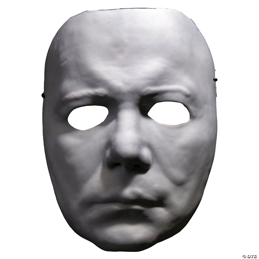 Adults Halloween II&#8482; Michael Myers Vacuform Plastic Mask - One Size Image