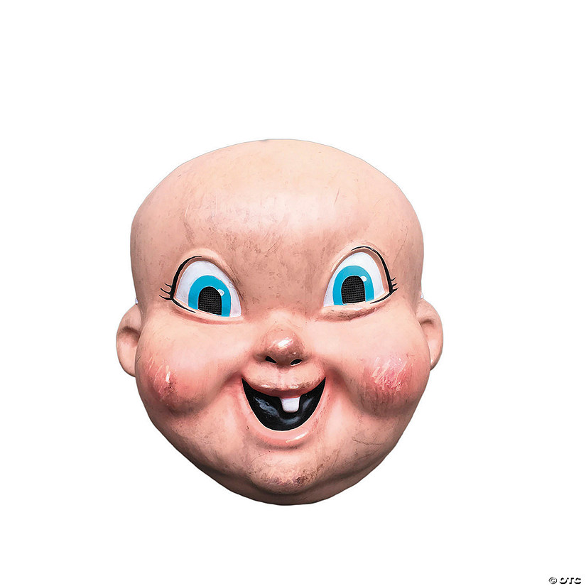 Adults Happy Death Day&amp;#8482; Killer Plastic Half Mask - One Size Image