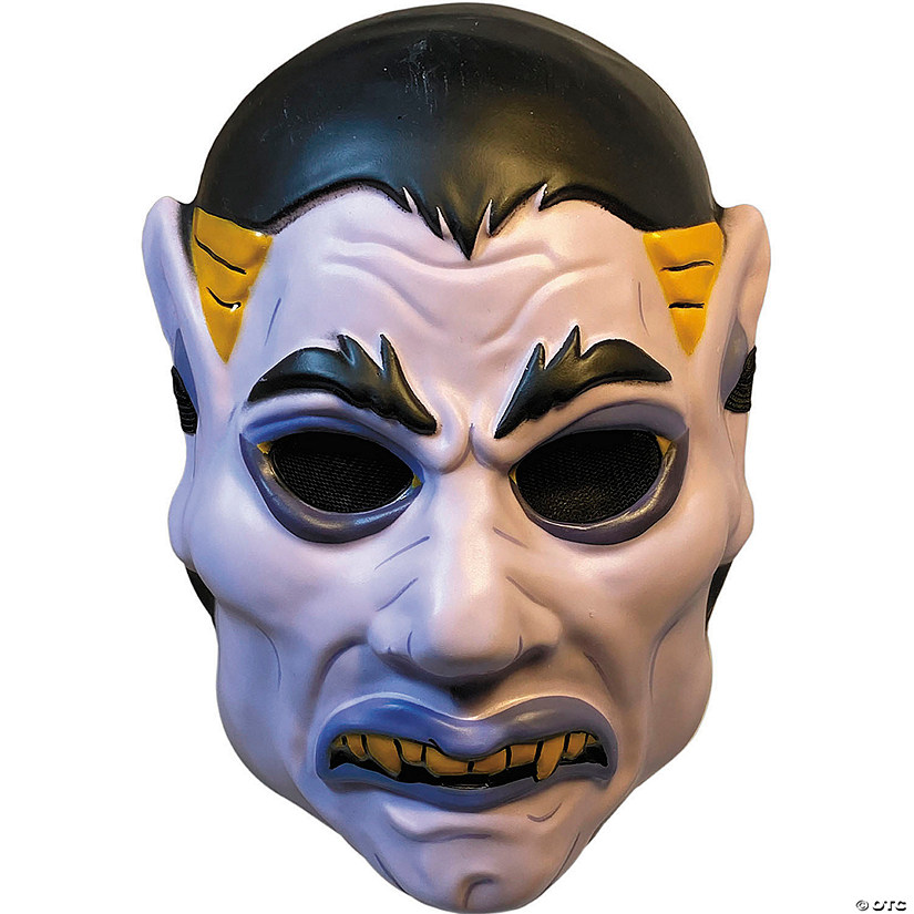 Adults Haunt&#8482; Vampire Injection Plastic Half Mask - One Size Image