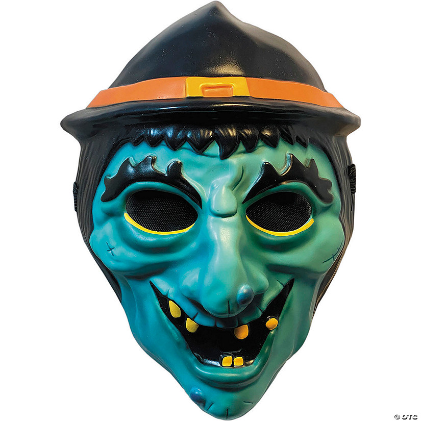 Adults Haunt&#8482; Witch Injection Plastic Mask - One Size Image