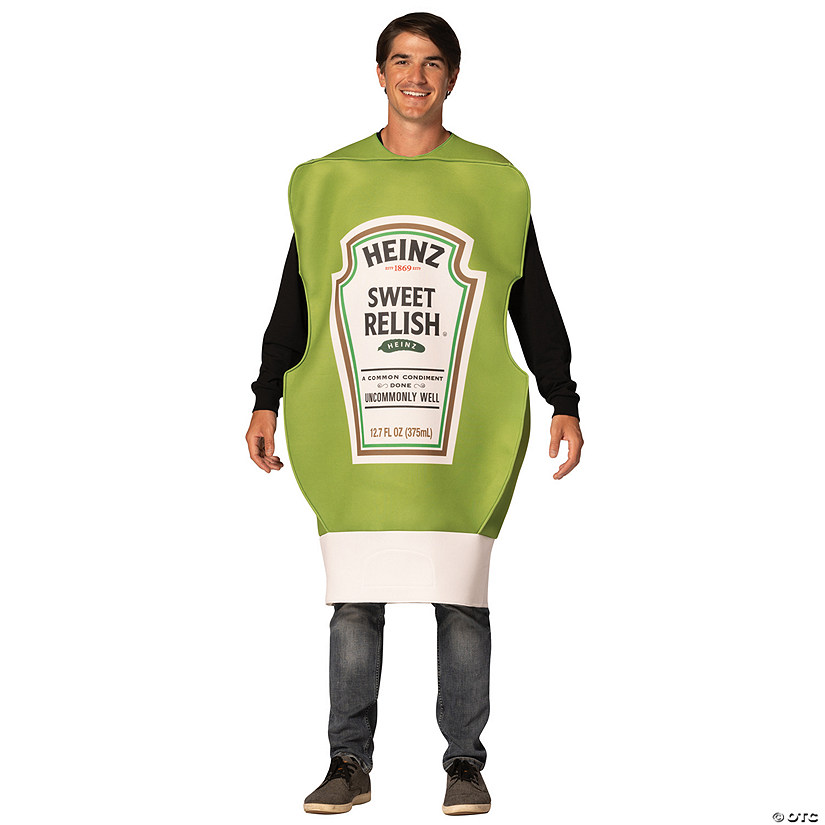 Adults Heinz&amp;#8482; Relish Squeeze Bottle Costume Image